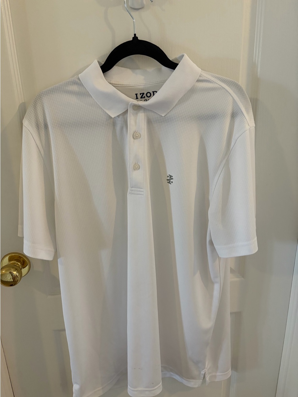 White Golf Shirt